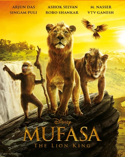 MUFASA THE LION KING (2024) poster