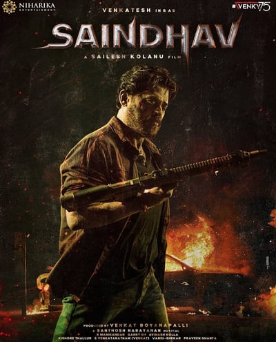 SAINDHAV (2024) poster