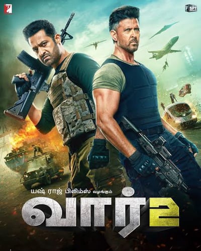 WAR 2 (2025) poster