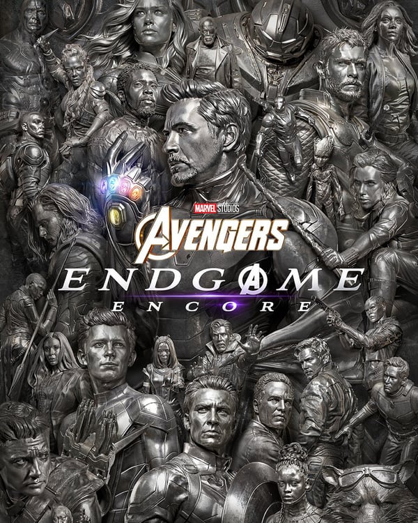 AVENGERS ENDGAME ENCORE (2026) poster