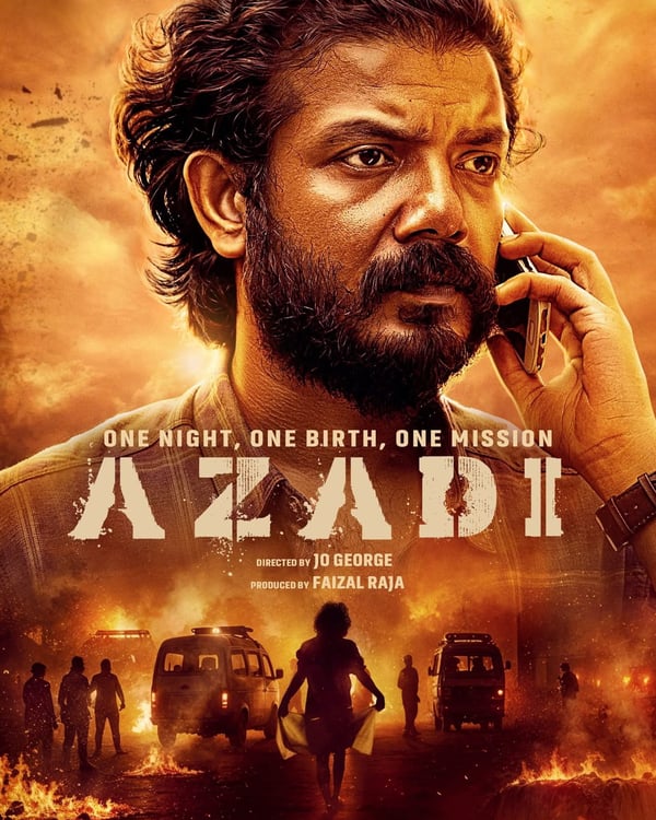 AZADI (2025) poster