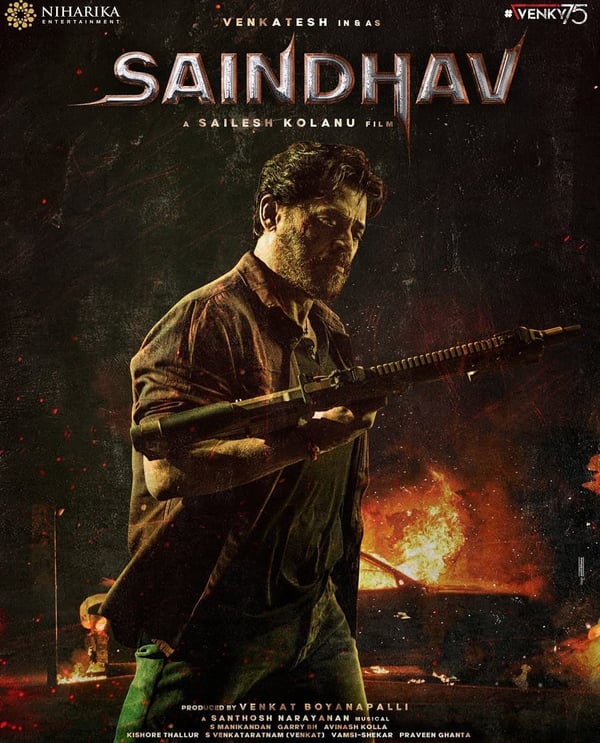 SAINDHAV (2024) poster